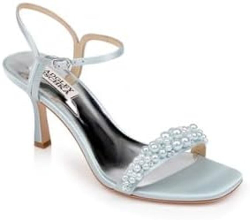 Badgley Mischka Women's Caitlyn Stiletto Heel With Pearled Vamp